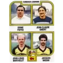 Denis Papas / Jean-Claude Gibert / Jean-Louis Barthelet / Jacques Nadan - Cuiseaux-Louhans