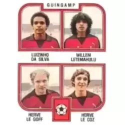 Luizinho Da Silva / Willem Letemahulu / Hervé Le Goff / Hervé Le Coz - Guingamp