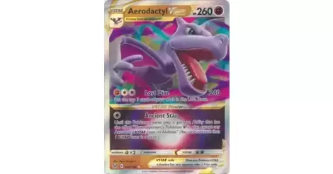 Aerodactyl V Lost Origin Pokemon Card