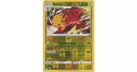 Raichu Reverse - Lost Origin Pokémon card 053/196