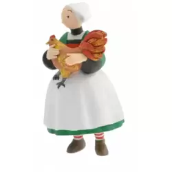 Bécassine et le coq