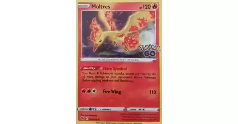 Moltres - 012/078 - Pokemon Go - Holo