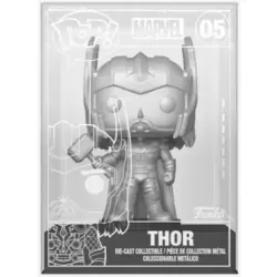 Marvel - Thor Silver Metallic
