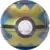 Poké Ball Bleue et or