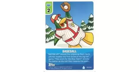 Topps Club Penguin Jitsu Water Cards - 2008