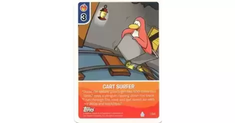 Topps Club Penguin Jitsu Water Cards - 2008