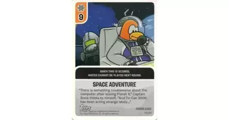 Topps Club Penguin Jitsu Water Cards - 2008