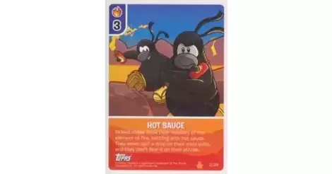 Topps Club Penguin CardJitsu Fire Trading Card Game Series 3 Value