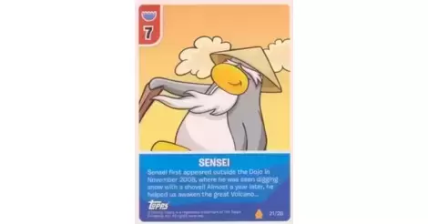  Topps Club Penguin CardJitsu Fire Trading Card Game