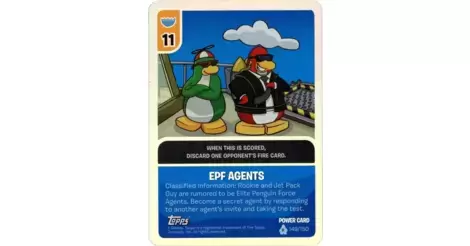 Become a EPF Agent on Club Penguin.com