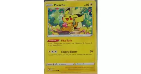 Pikachu (Épée et Bouclier Origine Perdue 052) — Poképédia