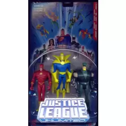 The Flash, Dr. Fate & Green Arrow 3 Pack