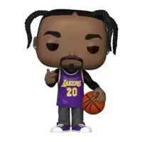 Snoop Dogg - Snoop Dogg in Purple Lakers Jersey