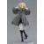 Figma - Female Body (Yuki) with Black Corset Dress + Fur Coat Outfit