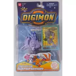 Digivolving Garurumon