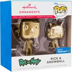 Rick & Morty - Rick & Snowball Gold