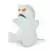 Handmade By Robots - Scooby-Doo - Snow Ghost Glow in the Dark