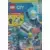 Lego Castle Minifigures - Classic - Knight, Shield Red/Blue, Light Gray Helmet and Black Visor