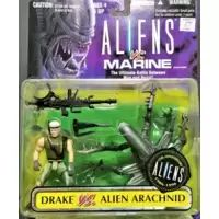 Drake vs Arachnid Alien