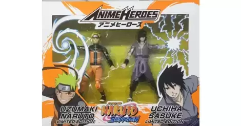 Figurine Naruto Shippuden - Uchiha Sasuke - Anime Heroes Bandai