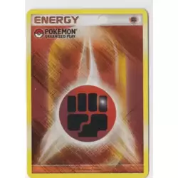 Fighting Energy Reverse Logo Pokémon Organized Play 2009