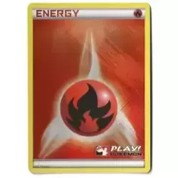 Fire Energy Reverse Play ! Pokémon 2010