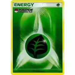 Grass Energy Reverse Logo Pokémon Organized Play 2009