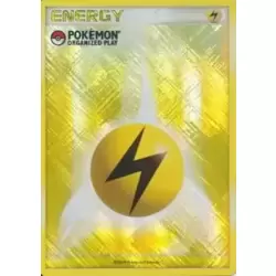 Lightning Energy Reverse Logo Pokémon Organized Play 2009