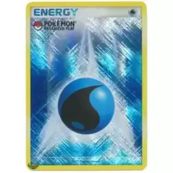 Water Energy Reverse Logo Pokémon Organized Play 2009