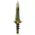 Power Rangers Hasbro - Lightning Collection - Mighty Morphin Green Dragon Dagger