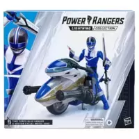Time Force Blue Ranger and Vector Cycle