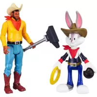 Lebron James & Bugs Bunny (Cowboys)