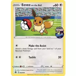 Eevee on the ball