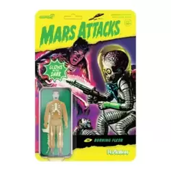 Mars Attacks Trading Cards - Burning Flesh (Glow)