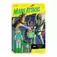 Mars Attacks Trading Cards - Destroying a Dog (Glow)