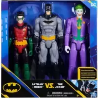 Batman + Robin  VS. The Joker