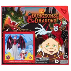 Dungeons & Dragons Cartoon Classics Scale Dungeon Master & Venger F6641