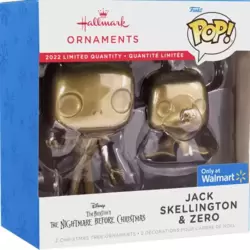 The Nightmare Before Christmas - Jack Skellington & Zero Gold