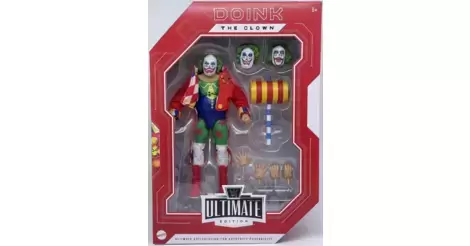 Doink The Clown - Mattel WWE Ultimate Edition action figure