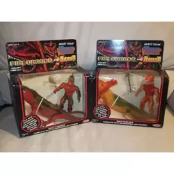 Warrior Beasts - Firedragon & Ramar