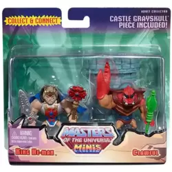 MINIS - King He-Man & Clawful