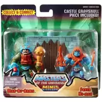 MINIS - Man-At-Arms & Faker He-Man