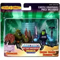 MINIS - Mossman & Battle Armor Skeletor