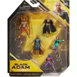 Black Adam Justice Society Set 5-Pack