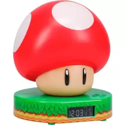 Super Mario - Mushroom Digital Alarm Clock