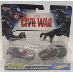 Captain America Civil War - Captain America & Black Panther