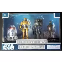 Droid Factory - R3T-2, NED-B, Viper Probe Droid & 1-JAC 4 Pack
