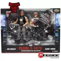 Blood & Guts: Exploding Barbed Wire Deathmatch - Jon Moxley & Kenny Omega