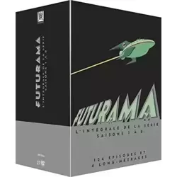 Futurama : L'intégrale Saisons 1 à 8 + 4 Longs métrages