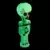Super7 Bubble-Wand Bottle - Metaluna Mutant (Glow)